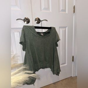 Altar’d State shirt! cute with mom jeans!